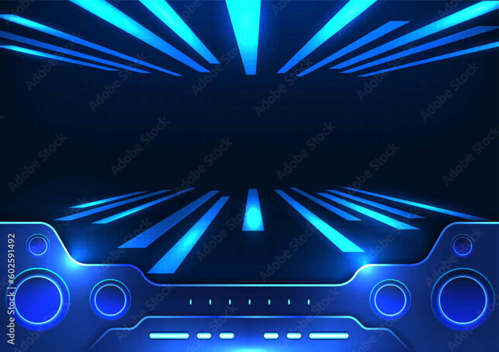 Poster modern technology control screen background it is a screen suitable for using technology, games, spa