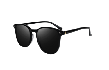 Eye glasses isolated on transparent background png file black modern