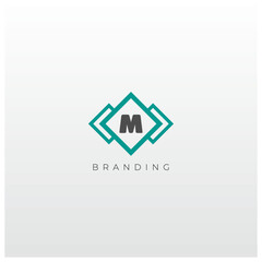 M Letter Logo Vector Trademark. Universal M Logotype Brand