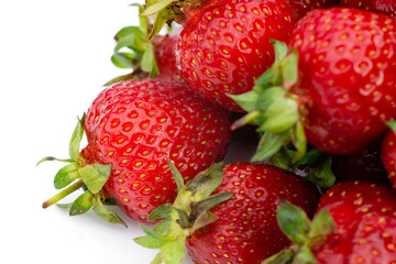 fresh strawberry fruits