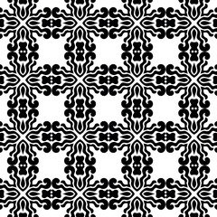 geometric cool abstract floral pattern