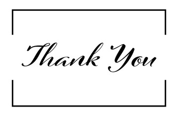 thank you message, thank you lettering, thank you card, ready to print, vector hand drawn lettering 