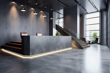 Welcome to the Future: Transforming Reception Desk into Modern Office Space for Trendy Concierge Service