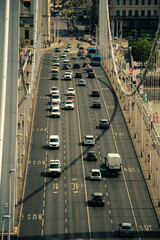 traffic jam in the city