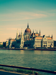 Obraz premium hungarian parliament building