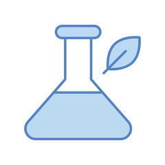 No Harsh Chemicals icon vector stock illustration.