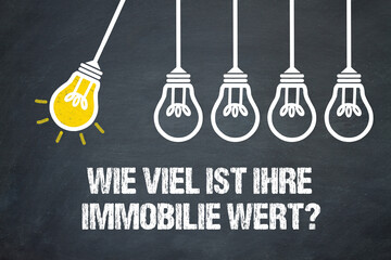 Wie viel ist Ihre Immobilie wert?	
