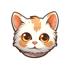 cat character sticker