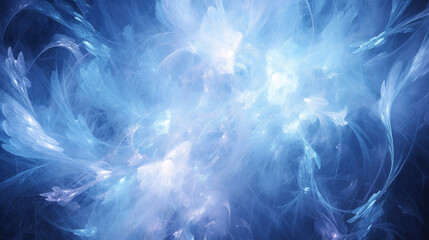 Fototapeta na wymiar sparkling abstract blue background, swirl, 