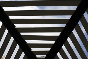 Architectural details in construction close-up. Vector illustration .