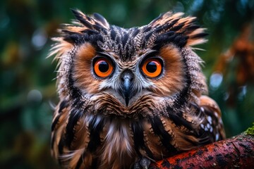 Owl staring to us