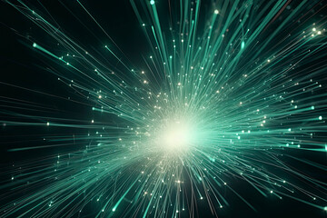 Fiber optics lights abstract background