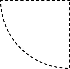 Geomatric quater circle