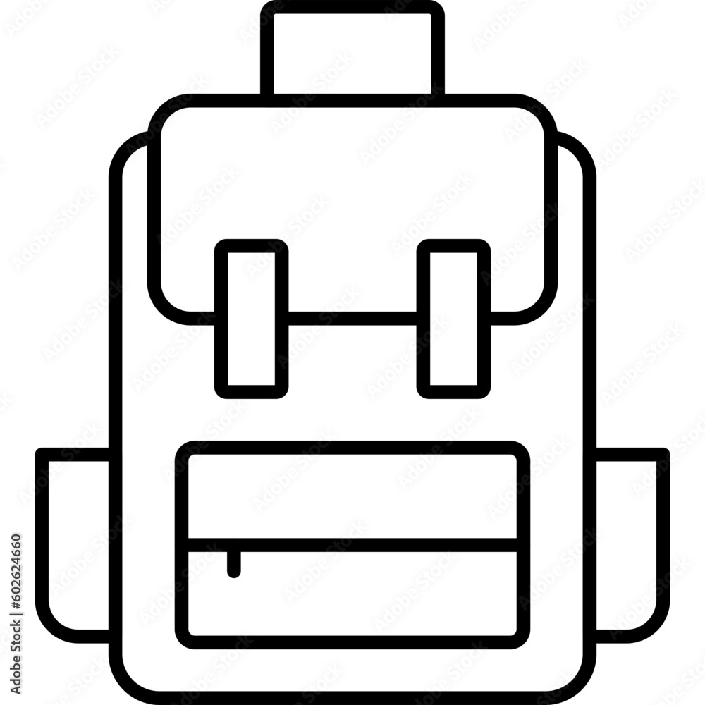 Sticker Backpack Icon