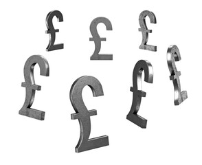 Metallic 3D Alphabet or Letter PNG Images - 7 Views in 1