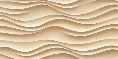 Sandy waves abstract background, Generative Ai