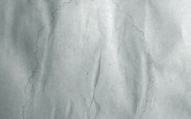 White crumpled paper texture background. Clean white paper.