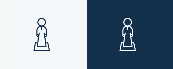 Fototapeta premium salat icon. Outline salat icon from people and relation collection. Linear vector. Editable salat symbol can be used web and mobile