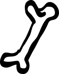 Doodle Grunge Bone