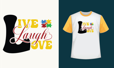 live laugh love typography , typography t shirt design , typography , t shirt design , t shirt , SVG , SVG design 