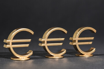 Euro argent banque monnaie logo