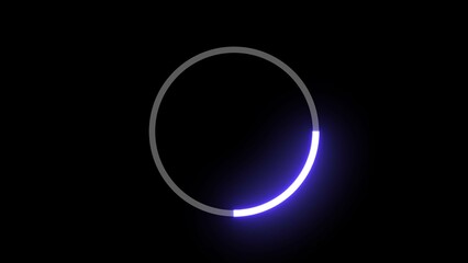  Circle lighting background .