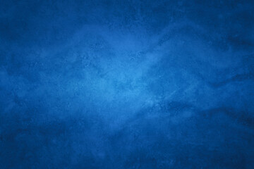 Cement wall background, dark blue gradient old wall pattern, blue abstract wall background, dark blue cement texture old wall pattern.