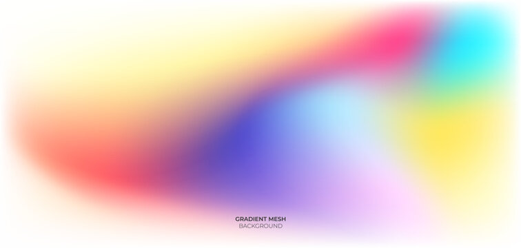 colorful gradient mesh background. vector wallpaper