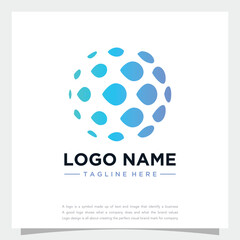 Simple Techno modern logo icon vector template - Logo Icon