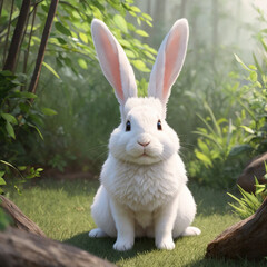 うさぎ　Generative AI