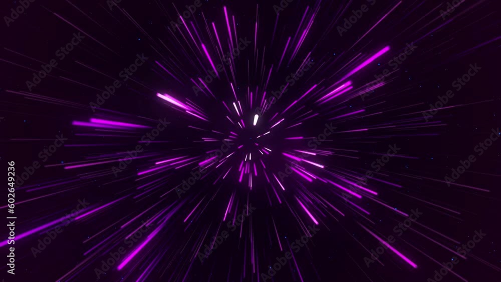 Poster abstract geometric background of radial lines. dataflow tunnel. explosive star. movement effect. glo
