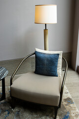 Seats with back pillows for relaxation
