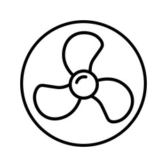 Ventilator Icon - Fan 