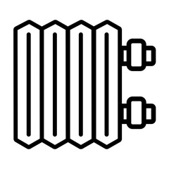 Heizung Icon - Heizungsbau - Heizen