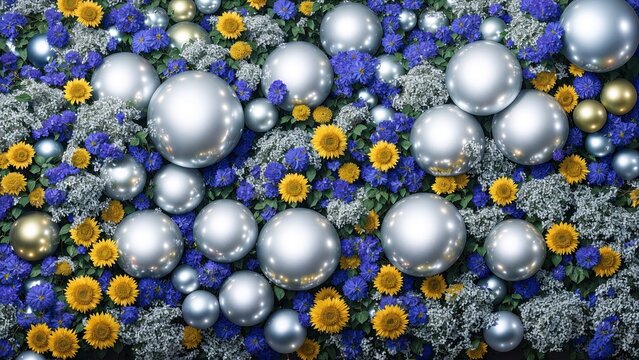 Holiday Floral Scene © Thomas