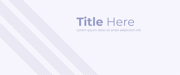 Clean design concept or template with lines and text preview, minimalist clean design perfect for background, card, business, template.