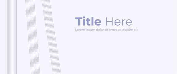 Clean design concept or template with lines and text preview, minimalist clean design perfect for background, card, business, template.