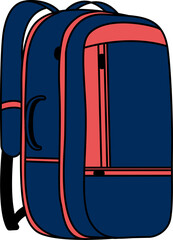 Adventure Backpack Illustration