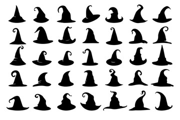 magic hat, wizard hat, witch hat for Halloween decoration