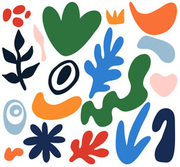 Abstract Trendy Modern Shapes Vector Bundle