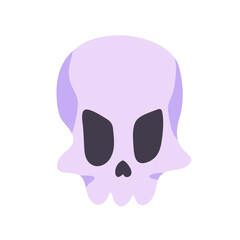 dead man skull cartoon halloween night horror