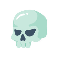 dead man skull cartoon halloween night horror