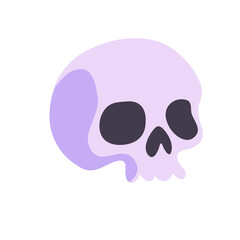 dead man skull cartoon halloween night horror