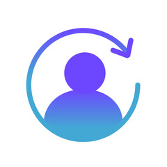 Account User Interface Duotone Color Icons and Symbold Png Illustrator