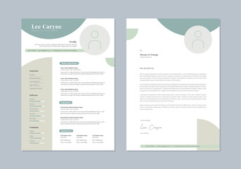 Modern Clean CV Resume Template