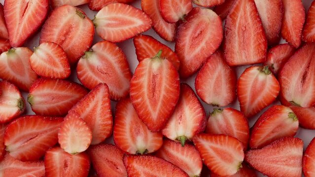 Summertime Bliss: Ripe Strawberries and Fragrant.