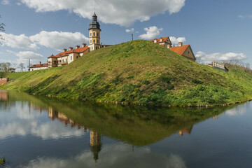 Nesvizh Castle is a palace and castle complex located in the city of Nesvizh in the Minsk region of Belarus