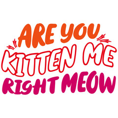 Retro Cat T-shirt Design, Vector