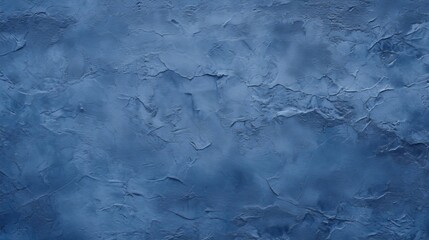 Obraz premium Toned painted old concrete wall with plaster. Dark blue vintage texture background with space for design. Close-up. Rough brush strokes. Grungy, grainy, uneven surface. Empty
