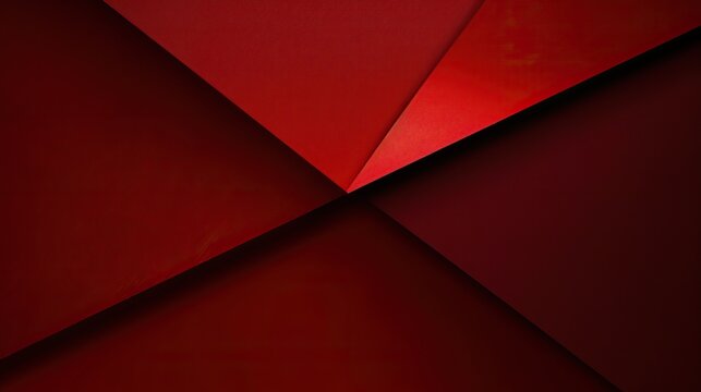 Abstract. Shape envelope, letter. Dark red modern background for design. Geometric shape. Triangles, diagonal lines. Gradient. Symbol. Message, mail, connection, communication concept